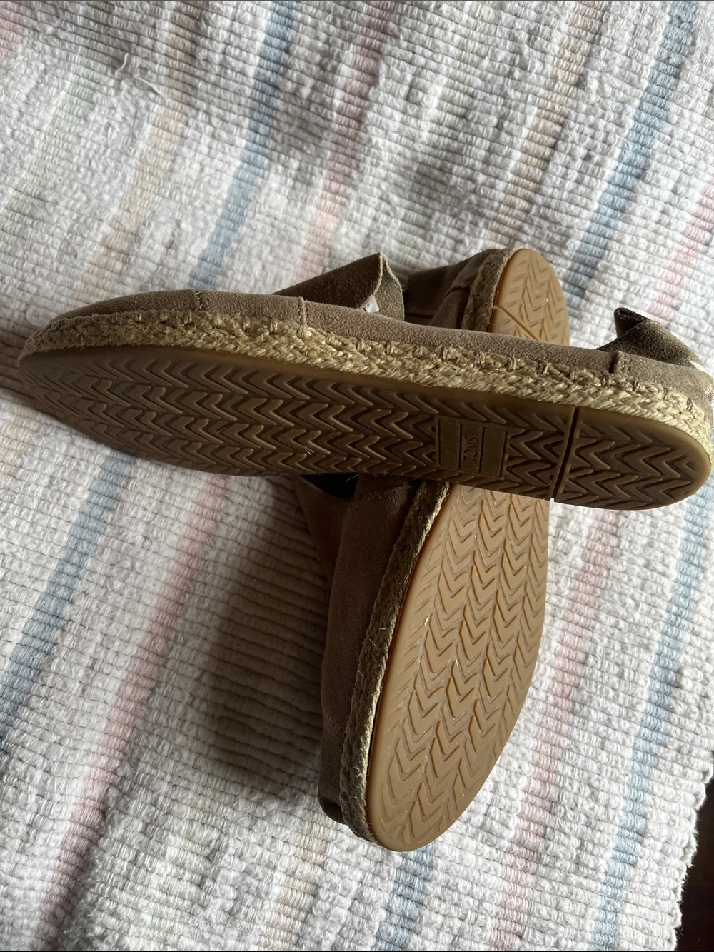 Tom’s women’s suede espadrilles size 9 - Picture 4 of 4